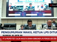 Video: DPR Ungkap Alasan Pengumuman Wakil Ketua LPS Ditunda