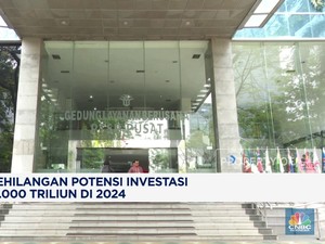 Video: RI Kehilangan Potensi Investasi Rp 2.000 Triliun di 2024