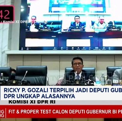 Video: Ricky P. Gozali Terpilih Jadi Deputi Gubernur BI 2025-2030