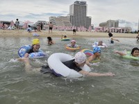 Potret Langka Wisata Pantai bak Ancol Versi Korea Utara