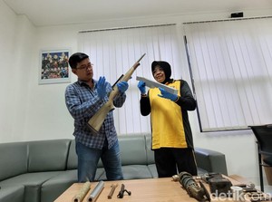 Bikin Senjata Api Rakitan, Bengkel Las di Banyumas Digerebek
