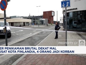 Video: Penikaman Brutal di Finlandia Bikin Geger, 4 Orang Jadi Korban!