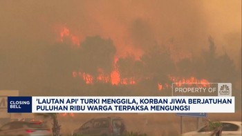 Video: 'Lautan Api' di Turki, Ribuan Orang Mengungsi
