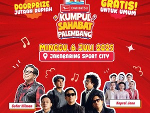Siap-siap! Daihatsu Kumpul Sahabat 2025 Gerebek Palembang Akhir Pekan Ini