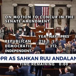 Video: DPR AS Sahkan Paket Anggaran Trump Senilai USD 3,4 Triliun