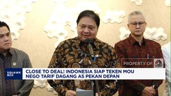 Video: Close to Deal! RI Siap Teken MoU Tarif Dagang AS Pekan Depan