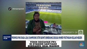 Video: Istri Bupati Enrekang Promosi PKK di Stadion Santiago Bernabu