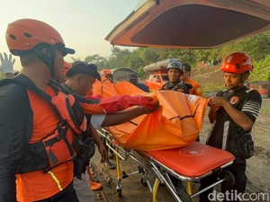 Pemuda Terjun ke Dam Rolak Sungai Brantas Mojokerto Ditemukan Tewas