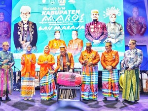 Buka Festival Gau Maraja, Menbud Bicara Budaya-Jejak Peradaban Maros