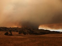 Malapetaka Hantam California, Langit Memerah-Daratan Jadi 'Laut' Api
