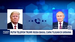 Video: Putin Telepon Trump: Rusia Bakal Capai Tujuan di Ukraina