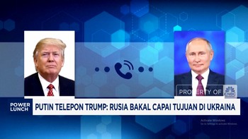 Video: Putin Telepon Trump: Rusia Bakal Capai Tujuan di Ukraina