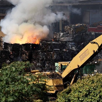 Potret SPBU Meledak dan Terbakar, 45 Orang Jadi Korban