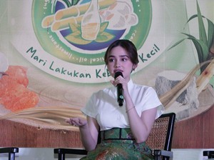 Syifa Hadju Ajak Perempuan Melek Gaya Hidup Sehat dan Peduli Lingkungan