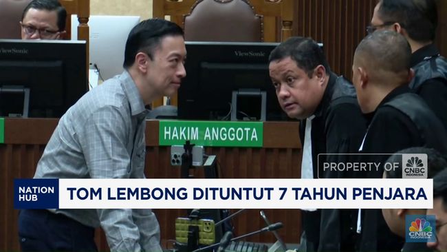 Hukuman 7 Tahun Penjara bagi Tom Lembong Terkait Kasus Impor Gula