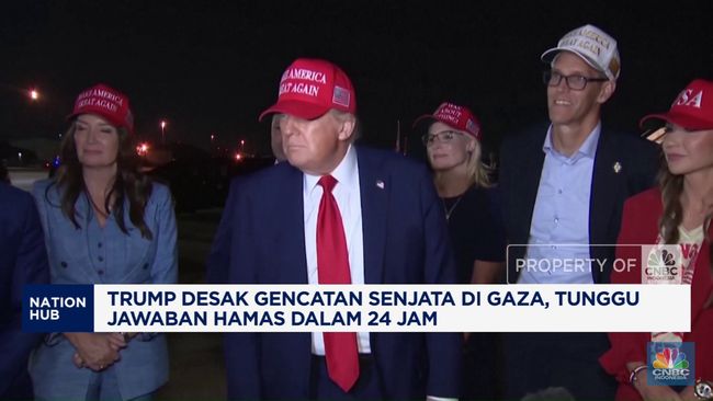 Video: Trump Desak Hamas Gencatan Senjata di Gaza