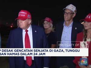Video: Trump Desak Hamas Gencatan Senjata di Gaza