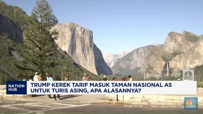 Video: Trump Kerek Tarif Masuk Taman Nasional AS Untuk Turis Asing