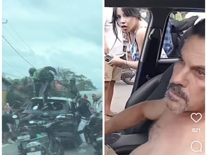 Viral Mobil Bule AS Diamuk Massa di Gianyar Setelah Tabrak Lari di Denpasar