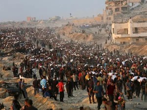 Israel Lagi-lagi Tembaki Warga Gaza di Pusat Bantuan, 26 Orang Tewas