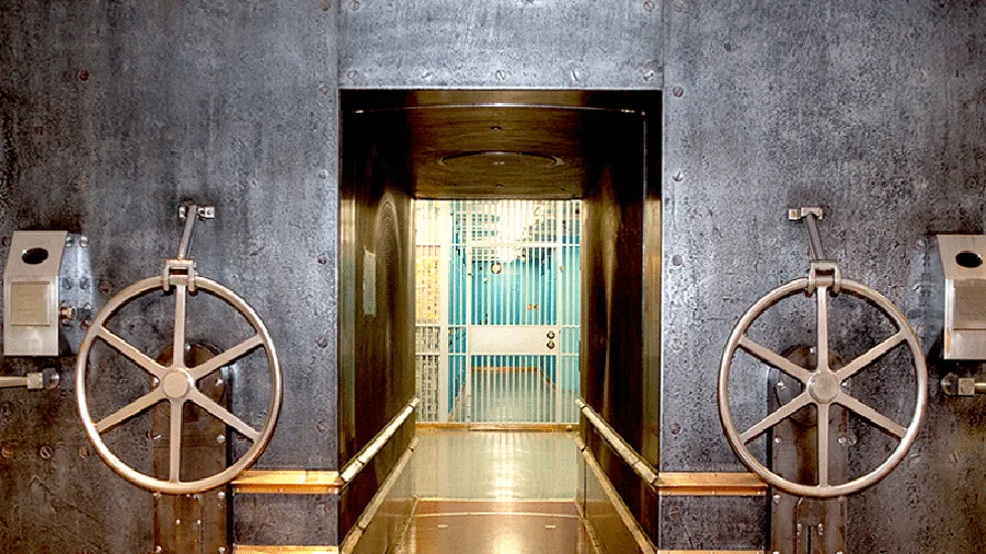 Brankas emas milik Federal Reserve Bank of New York. (Dok. newyorkfed)