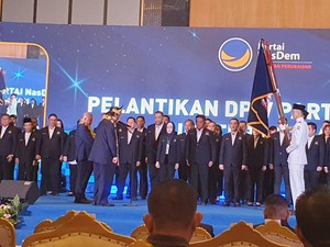 Herman Deru Nakhodai NasDem Sumsel, Ini Pesan Surya Paloh