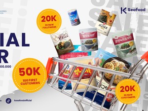 Belanja Produk Frozen & Seafood Olahan Asli Korea, di Sini Tempatnya!
