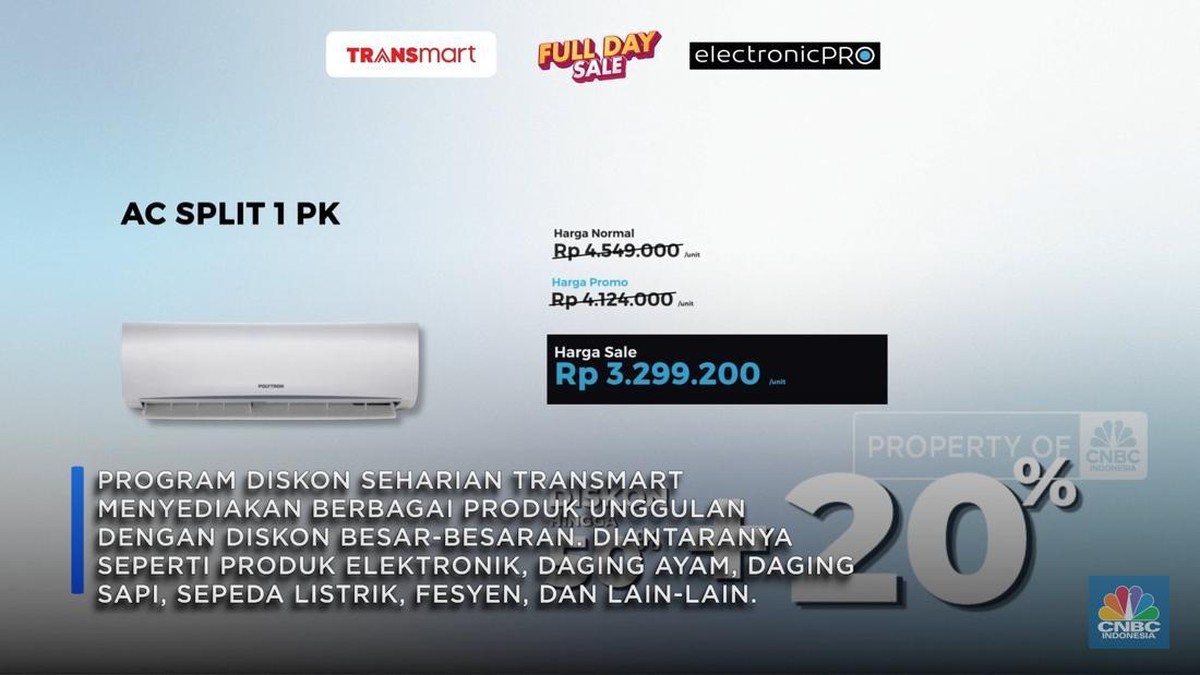 AC Banting Harga, Yuk Merapat ke Transmart!