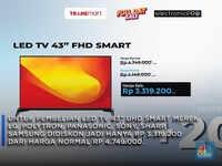 Banting Harga lagi! Hari Ini di Transmart TV LED Diskon Besar