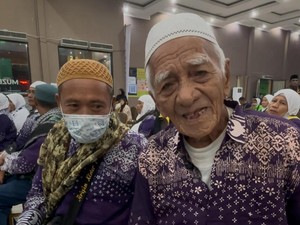 Inspiratif! Jemaah Haji Ini Tuntaskan Rangkaian Ibadah di Usia 104 Tahun