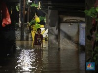 Ratusan Warga Jakarta Tinggalkan Rumah, BNPB Ingatkan Waspada Air Naik