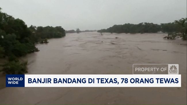 Video: Banjir Bandang di Texas, 78 Orang Tewas