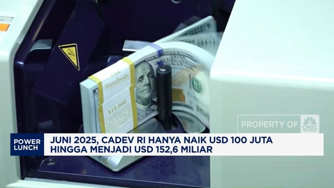 Video: Juni 2025, Cadev RI Hanya Naik USD 100 Juta