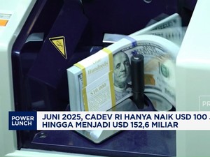 Video: Juni 2025, Cadev RI Hanya Naik USD 100 Juta