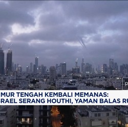 Video: Pecah! Israel Serang Houthi, Rudal Yaman Menggila