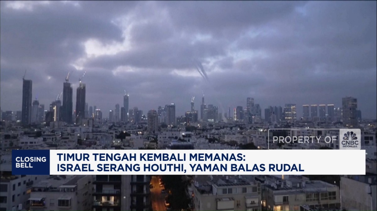 Video: Pecah! Israel Serang Houthi, Rudal Yaman Menggila