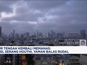 Video: Pecah! Israel Serang Houthi, Rudal Yaman Menggila