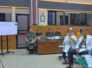 Sidang Penembakan 3 Polisi, Forensik: Bripka Petrus Tewas Ditembak di Mata Kiri