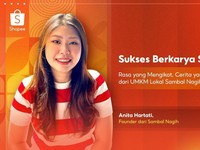 Sukses Berkarya Sebelum 30, Simak Kisah Sambal Nagih Bersama Shopee