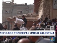 Video: Indonesia Kirim 10.000 Ton Beras Untuk Palestina