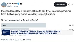 Video: Panas Dengan Trump, Elon Musk Umumkan Rencana Bikin Partai Baru