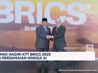 Video: Prabowo Hadiri KTT BRICS 2025 Bahas Perdamaian Hingga AI