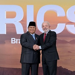 Prabowo Hadiri KTT BRICS 2025, Disambut Hangat Presiden Brasil