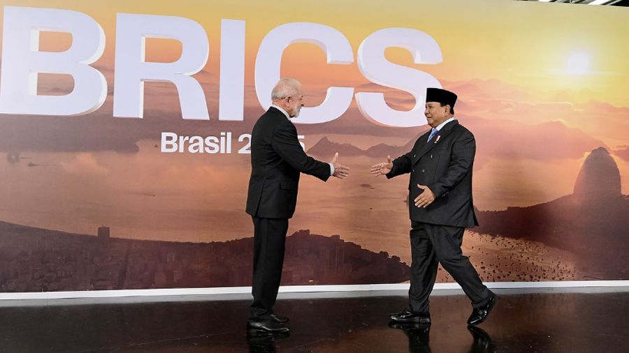 Presiden Prabowo Subianto menghadiri hari pertama Konferensi Tingkat Tinggi (KTT) BRICS 2025 di Rio de Janeiro, Brasil, Minggu (6/7/2025). (Dok. Sekretariat Presiden)
