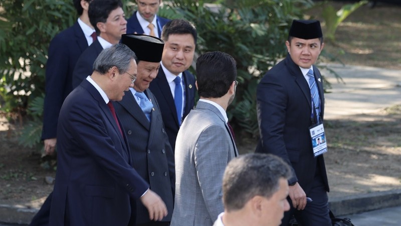 Presiden Prabowo Subianto menghadiri hari pertama Konferensi Tingkat Tinggi (KTT) BRICS 2025 di Rio de Janeiro, Brasil, Minggu (6/7/2025). (Dok. Sekretariat Presiden)