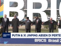 Video: Putin & Xi Jinping Absen di Pertemuan BRICS