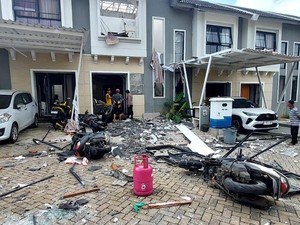 Tabung Gas Meledak saat Dipakai Masak, Seorang Polisi di Bogor Luka-luka