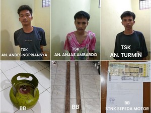 3 Pembobol Rumah dan Curanmor di Lubuklinggau Ditangkap Polisi