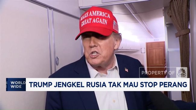 Video: Trump Jengkel Rusia Tak Mau Setop Perang