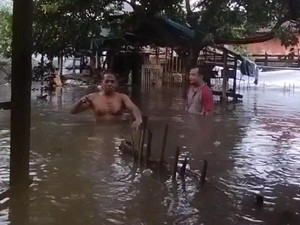 450 KK Terdampak Banjir di Lombok Barat, Dua Rumah Rusak Parah